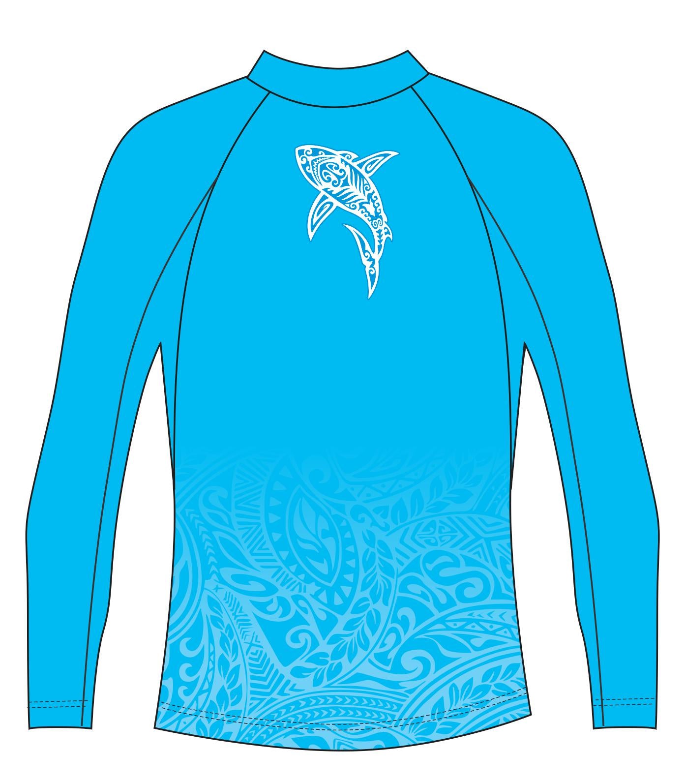 Tattoo Shark Rash Vest