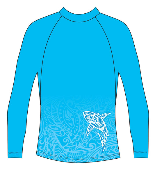 Tattoo Shark Rash Vest