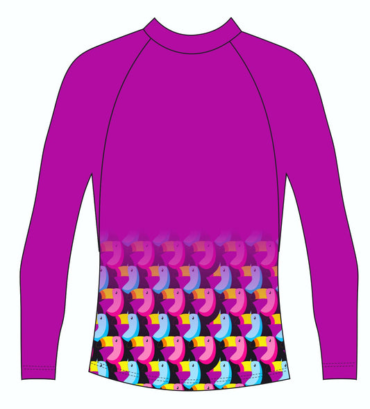 Geo Toucan Rash Vest