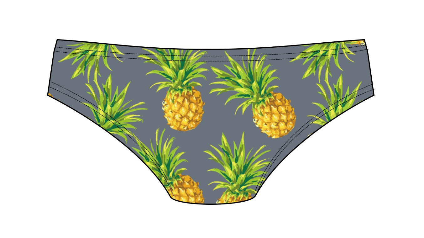 Male brief swimsuit -  Pineapple