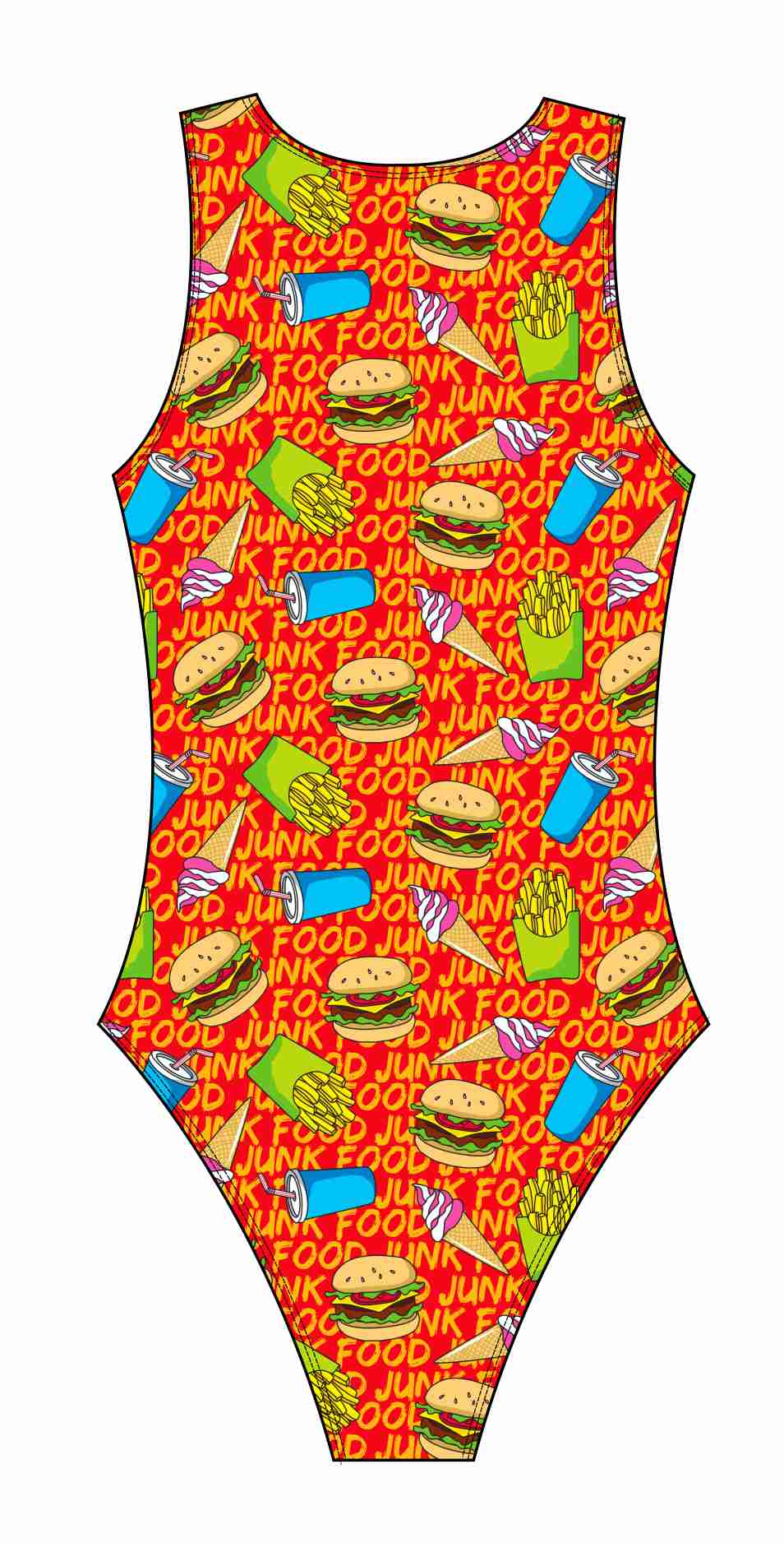 Female water polo swimsuit - Junkfood