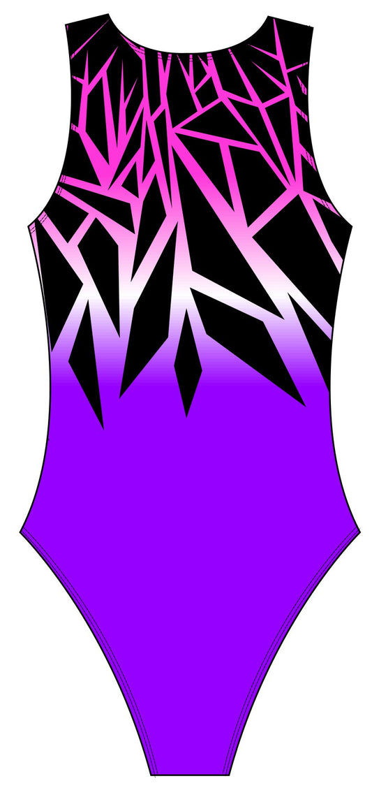 Female water polo swimsuit - Shards