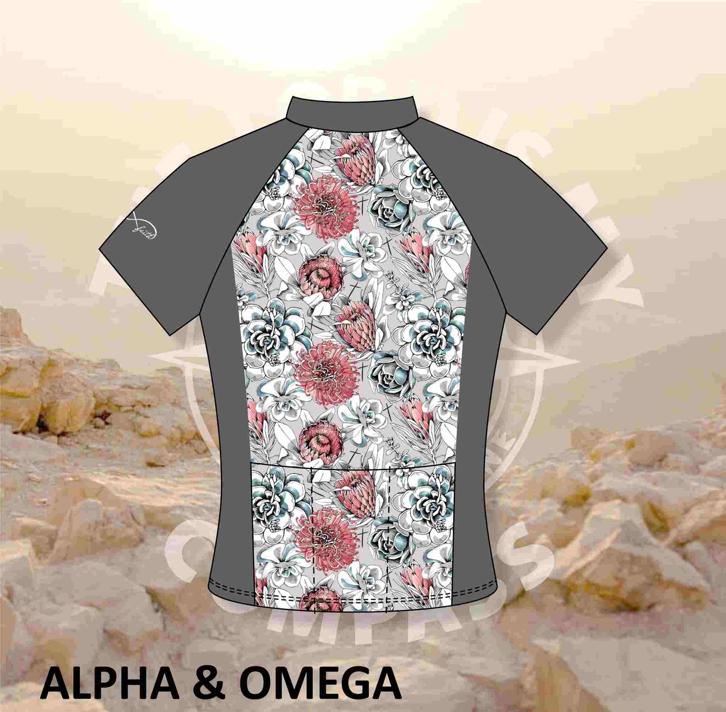 A&O SUCCULANT FLORAL Pro Cycling Shirt