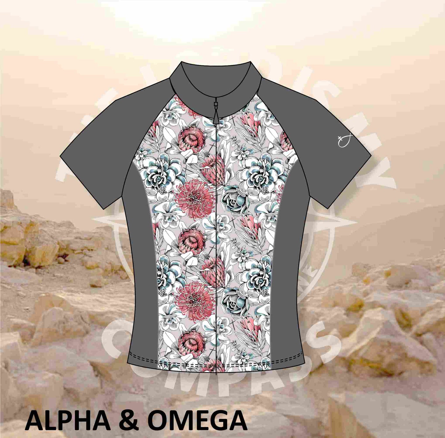 A&O SUCCULANT FLORAL Pro Cycling Shirt