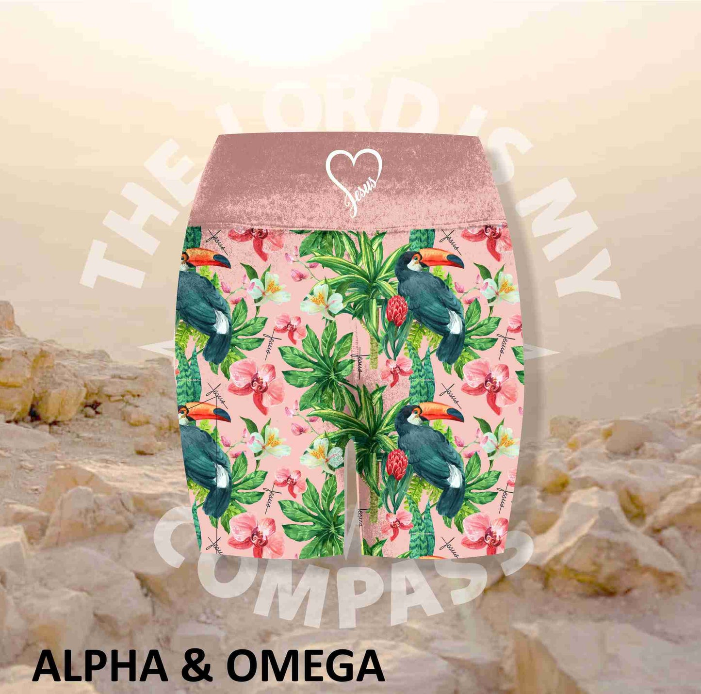 Alpha And Omega Garden of eden Athleisure Short Tights