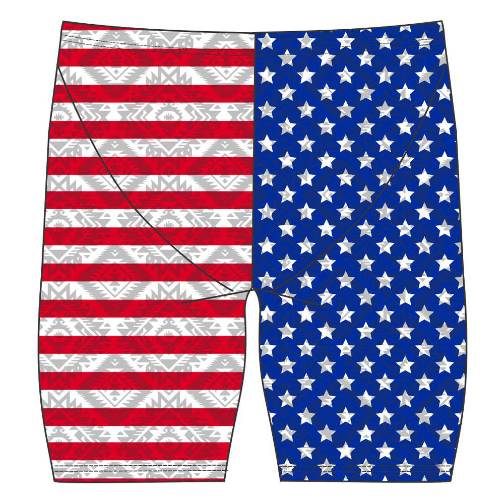 Male jammer swimsuit- American Flag