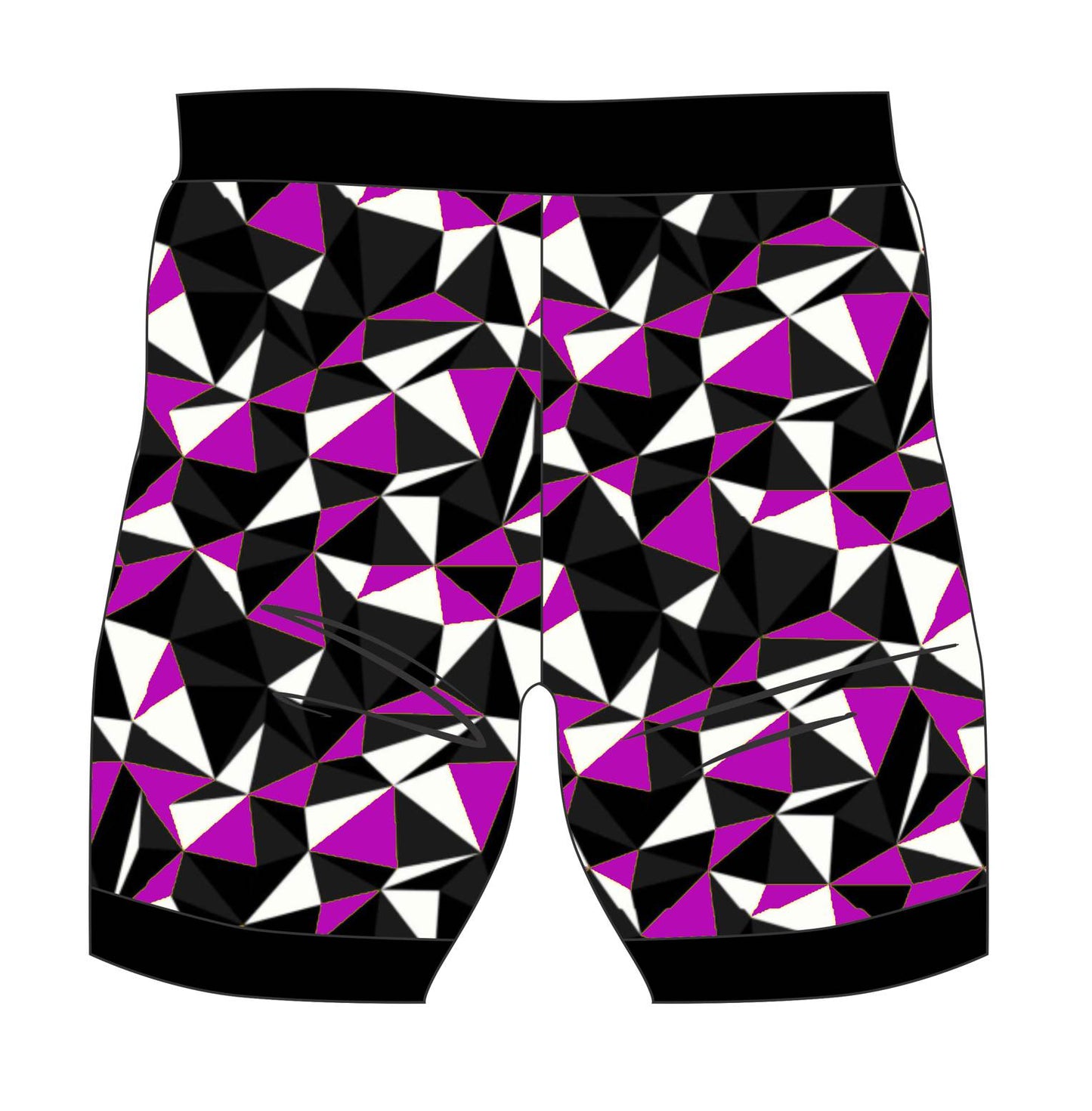 Male Ultra Purple run/paddle shorts