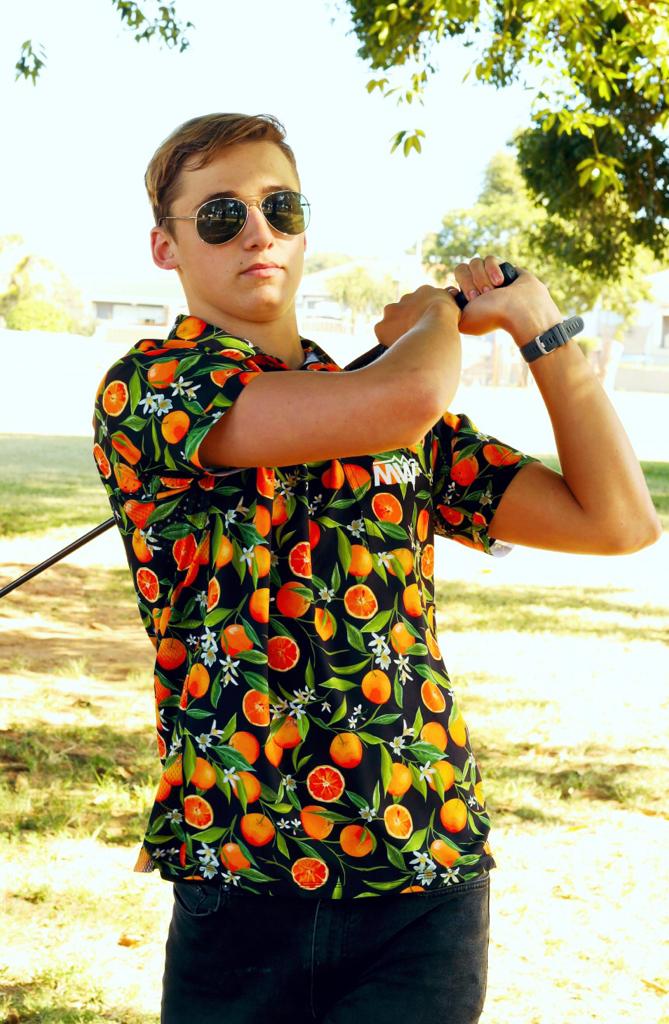 Citrus Bliss Technical Golf Shirt (3382)