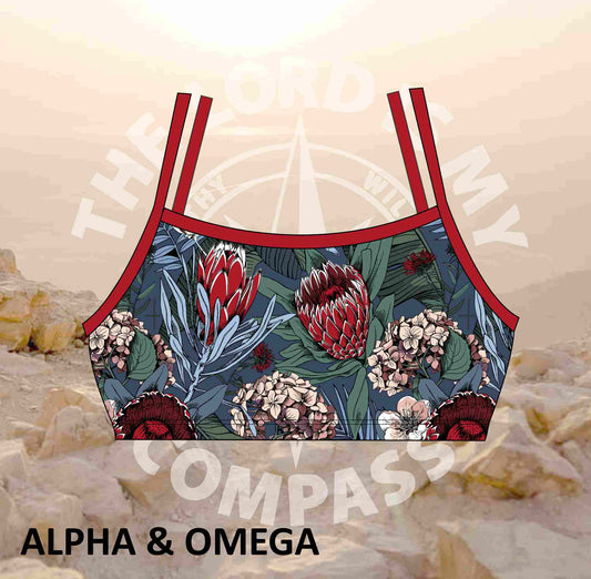 Alpha And Omega Fynbos Bikini Top