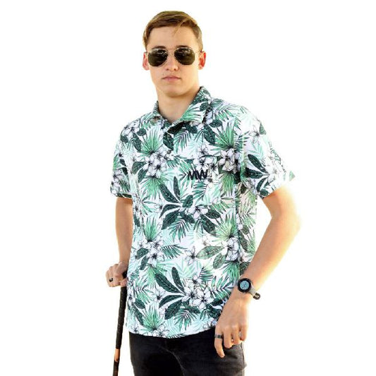 Tropical Technical Golf Shirt (3381)