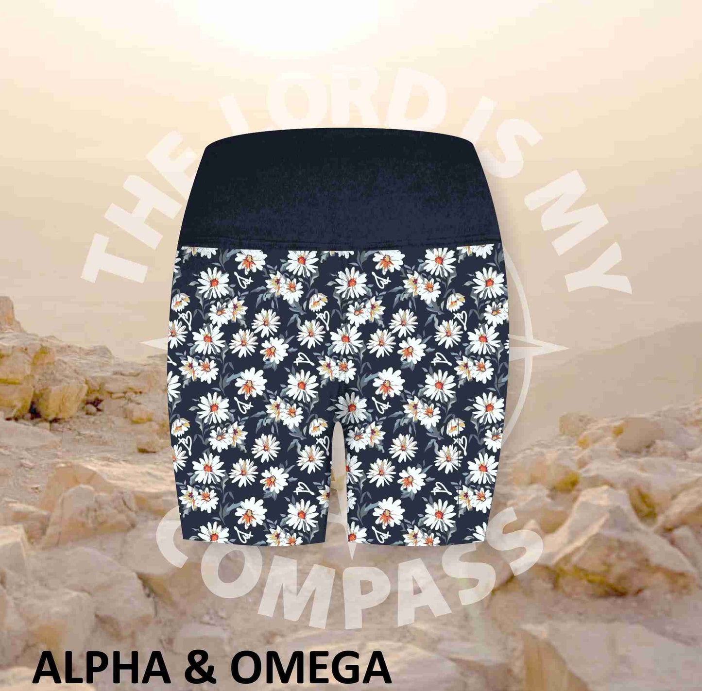 Alpha And Omega Daisy Athleisure Short Tights