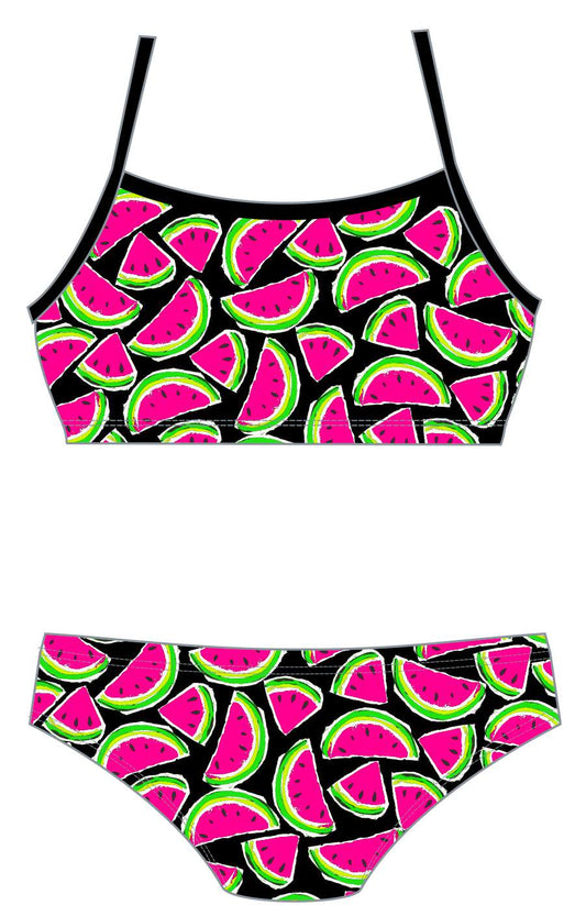 Female 2 Piece Training Bikini - Water Melons